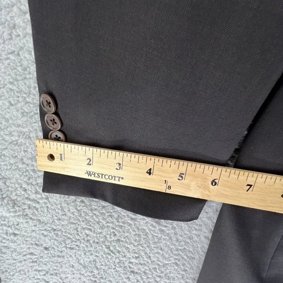 JOHN VARVATOS Mens‎ 40R 2-Button Brown Sports Coat Single Needle Premium Tailor - Picture 11 of 12